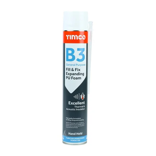 General Purpose Fill & Fix Expanding PU Foam - Hand Held