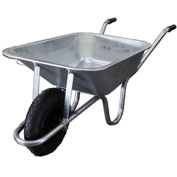 90L Galvanised Wheelbarrow