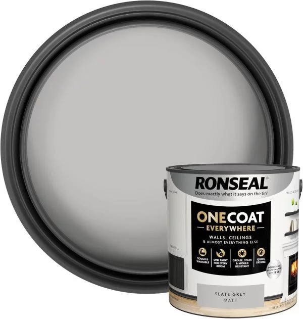 Ronseal One Coat Everywhere - Slate Grey 2.5L