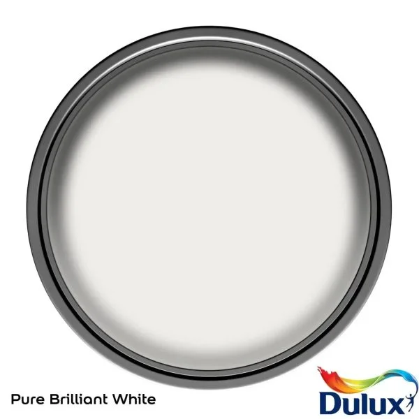 Dulux Easycare Washable & Tough Matt Emulsion Paint Pure Brilliant White - 2.5L - Image 5
