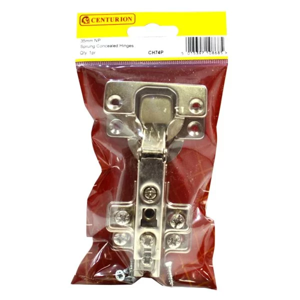 35mm Sprung Concealed Hinge 90' - Pair