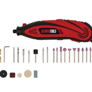 Olympia Tools Mini Rotary Multi-Tool with 40 Accessories