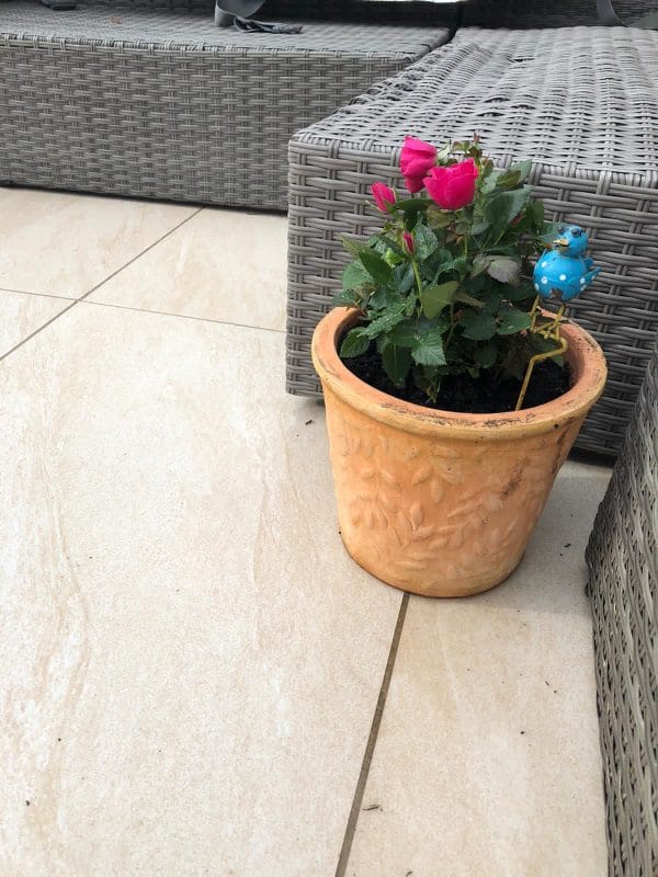 Limestone Crema Porcelain Paving 600x900 - Image 2