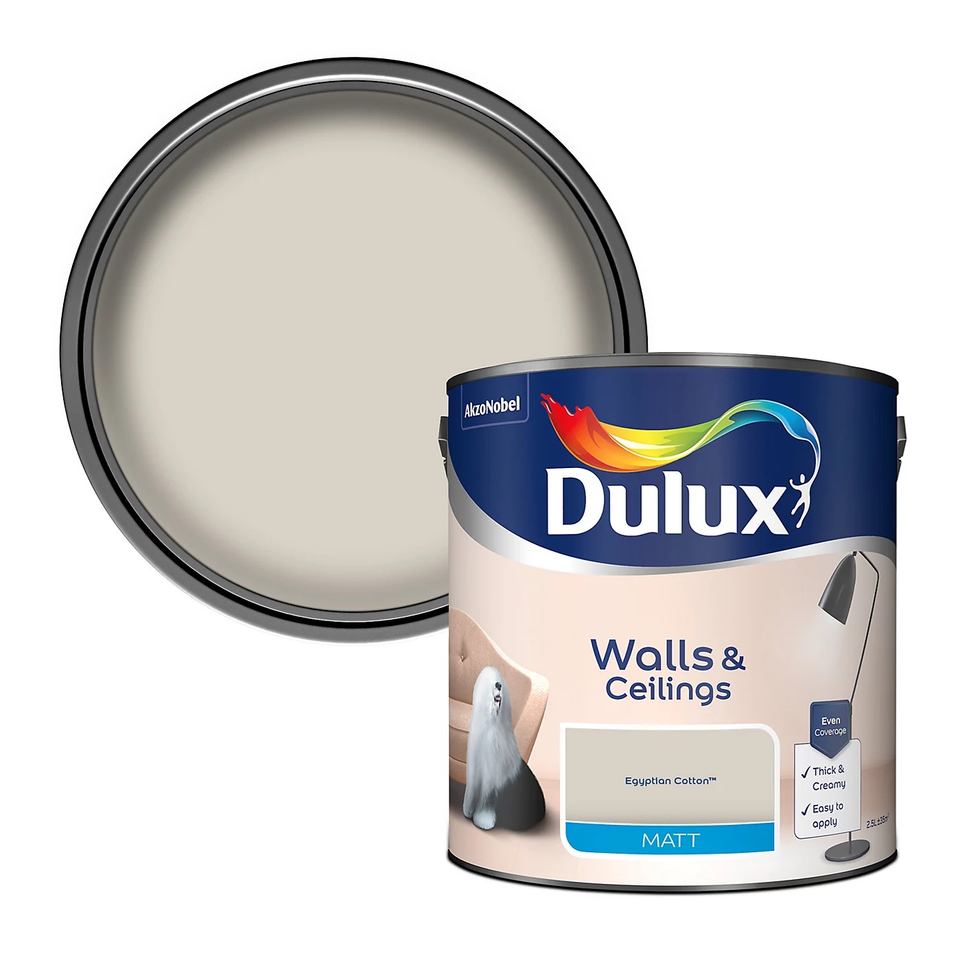 Dulux Matt Egyptian Cotton
